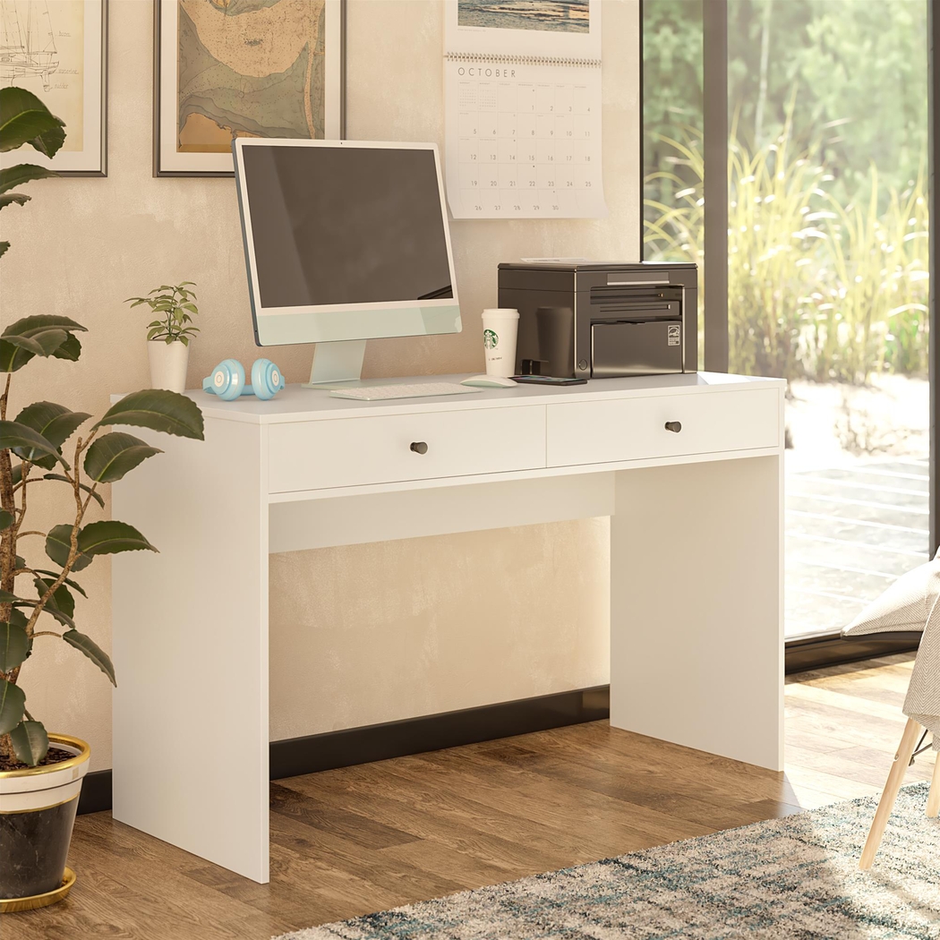 Armorel White Desk - Thumbnail - Image 4