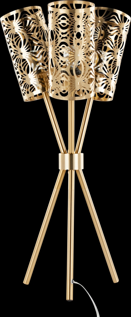 Armory Park Gold Lamp - Thumbnail - Image 4