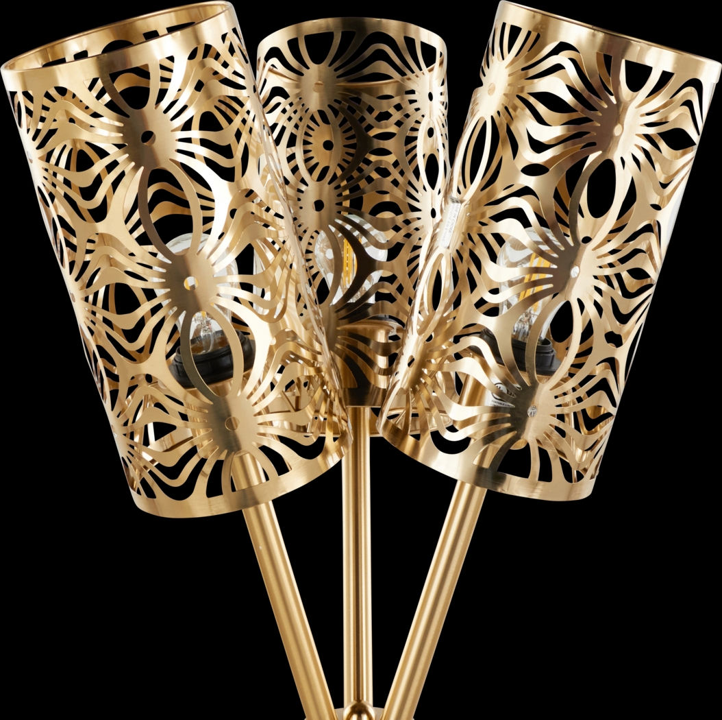 Armory Park Gold Lamp - Thumbnail - Image 7