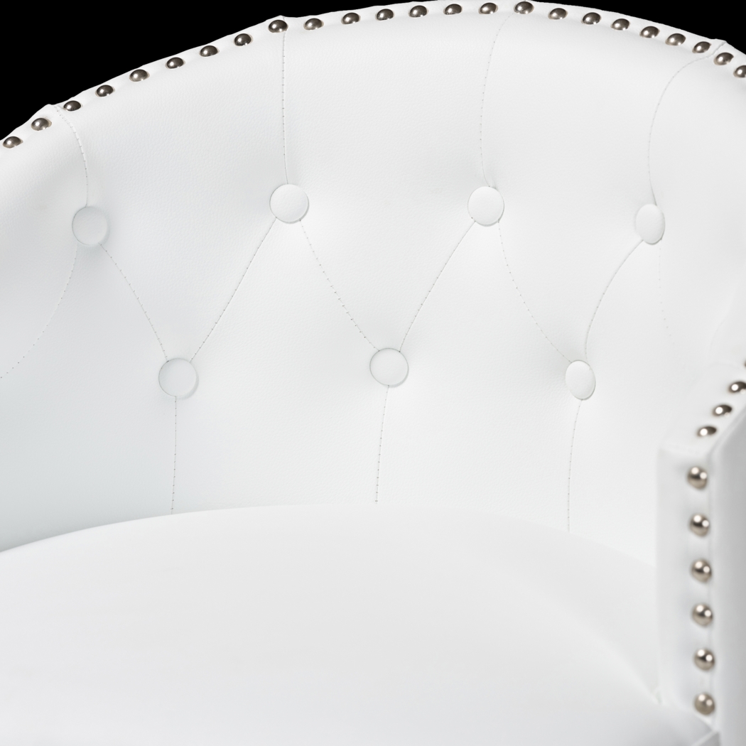 Armourdale White Swivel Counter Stool, Set of 2 - Thumbnail - Image 6