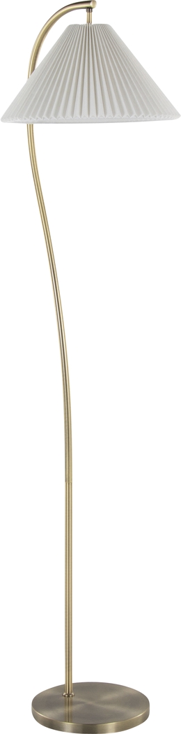 Arndt Lane Gold Floor Lamp - Thumbnail - Image 1