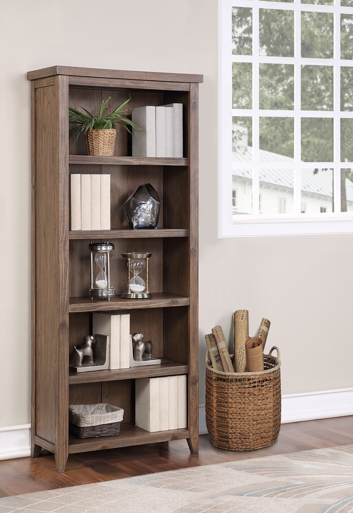 Arnhem Brown Bookcase - Thumbnail - Image 2
