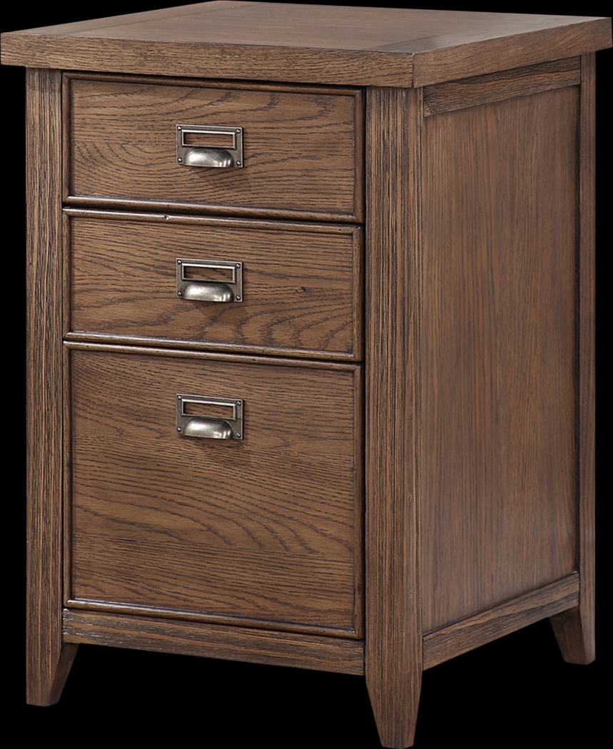 Arnhem Brown File Cabinet - Thumbnail - Image 1