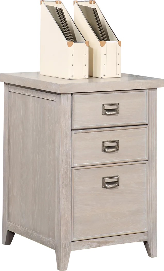 Arnhem Gray File Cabinet - Thumbnail - Image 1