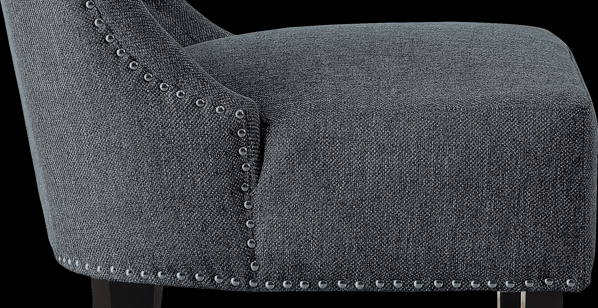 Arni Gray Accent Chair - Thumbnail - Image 2