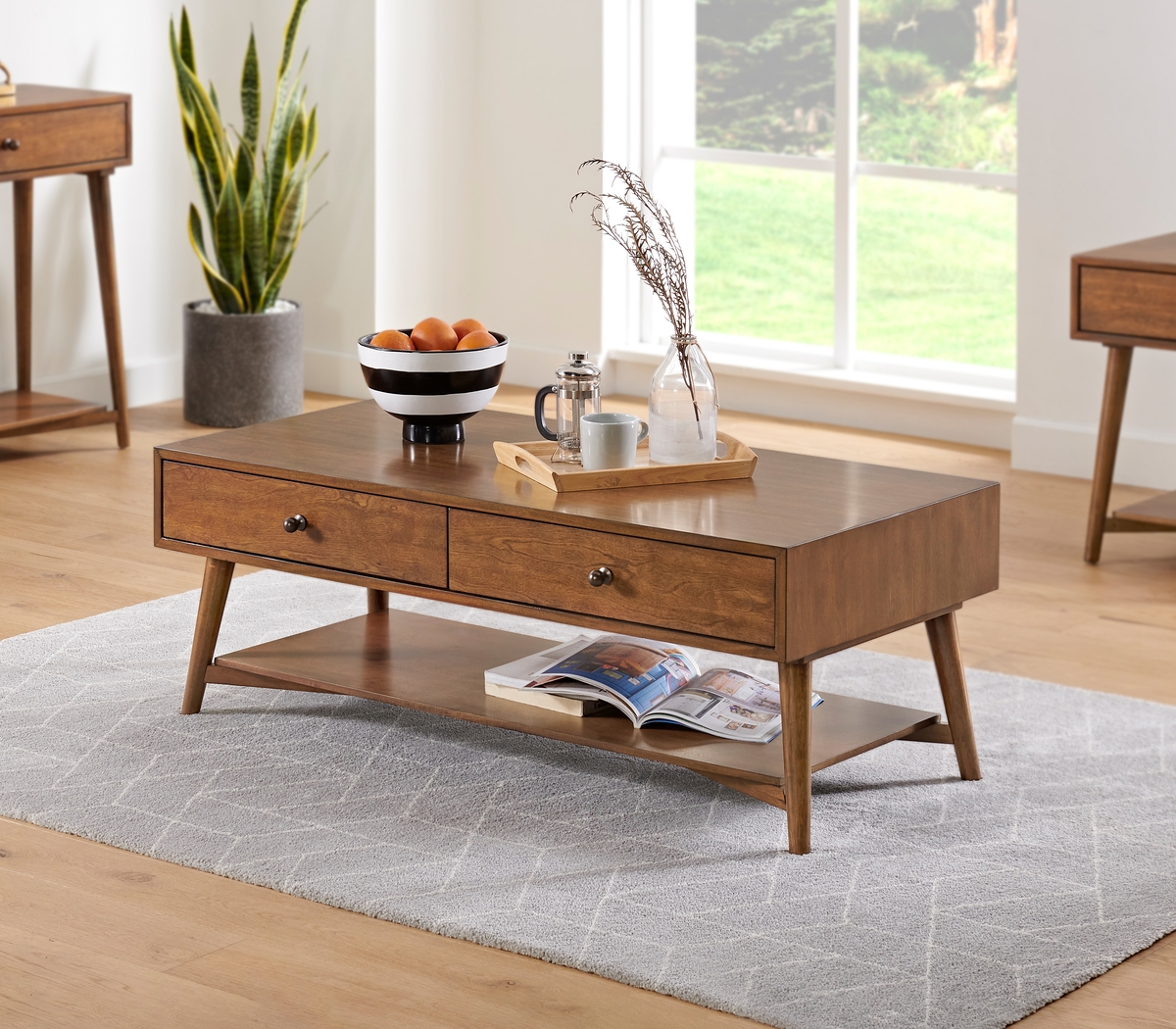 Arniel Brown Cocktail Table - Thumbnail - Image 2