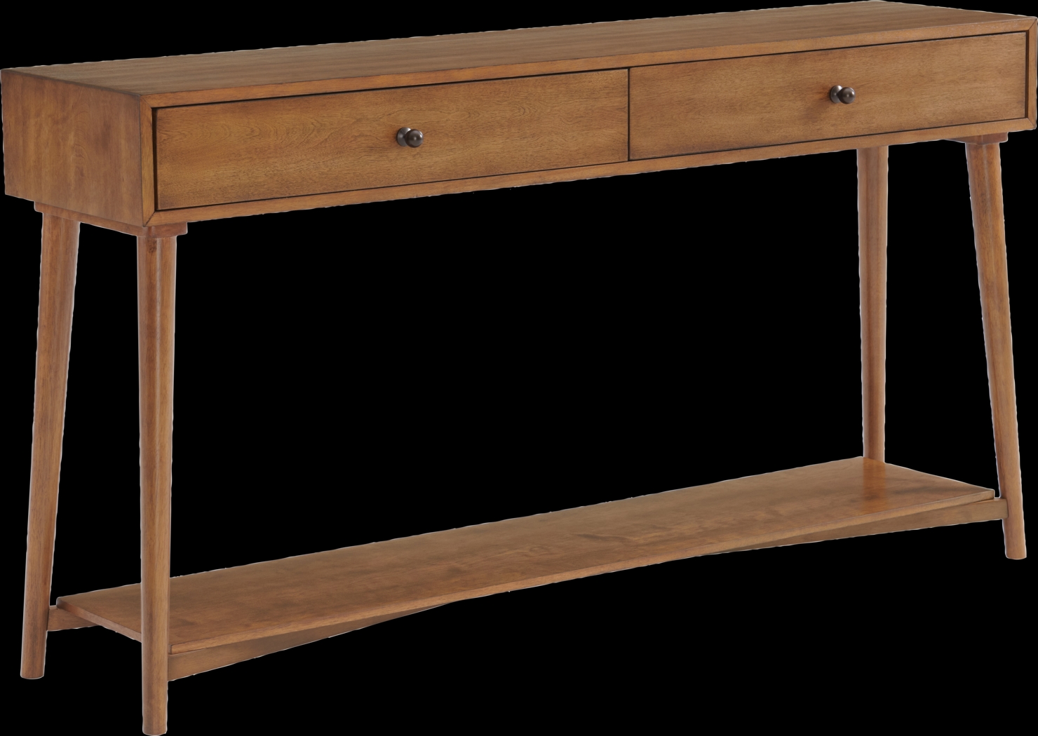 Arniel Brown Sofa Table - Thumbnail - Image 1