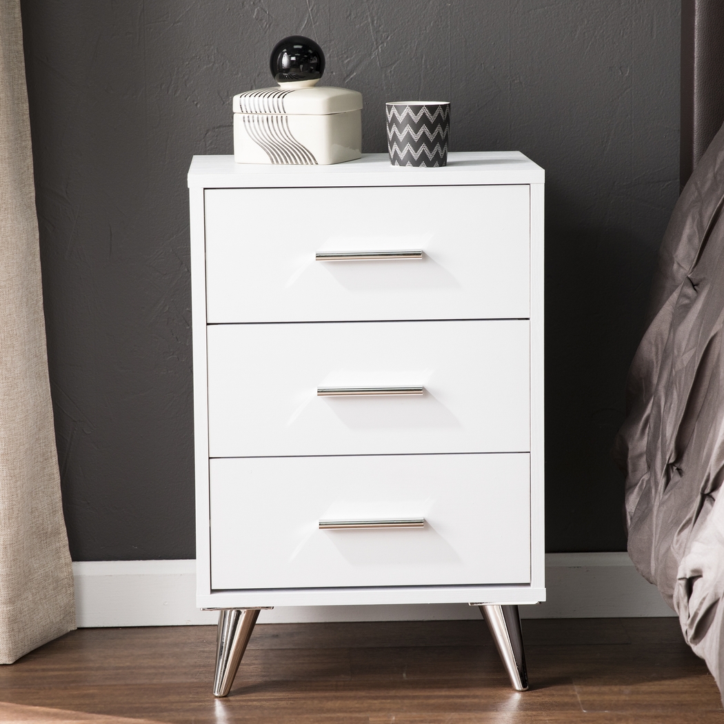 Arnoldell White Nightstand - Thumbnail - Image 11