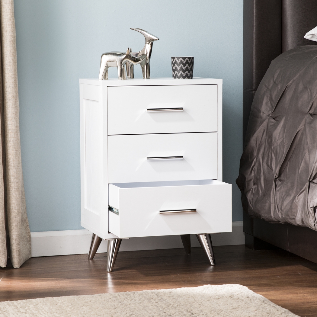 Arnoldell White Nightstand - Thumbnail - Image 12