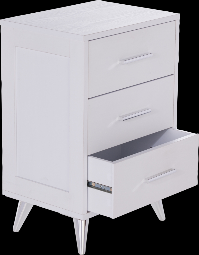 Arnoldell White Nightstand - Thumbnail - Image 7