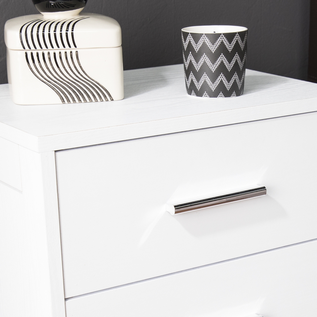 Arnoldell White Nightstand - Thumbnail - Image 8