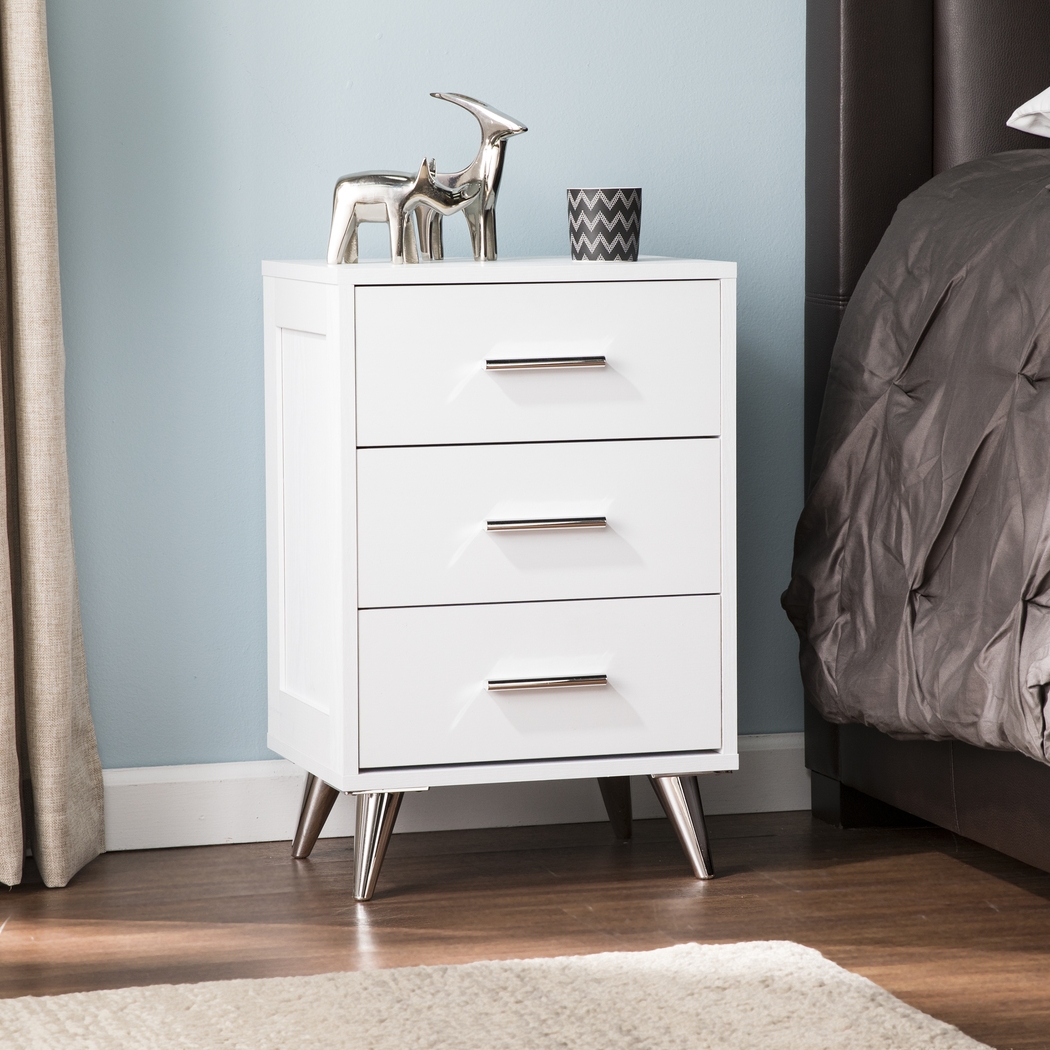 Arnoldell White Nightstand - Thumbnail - Image 9