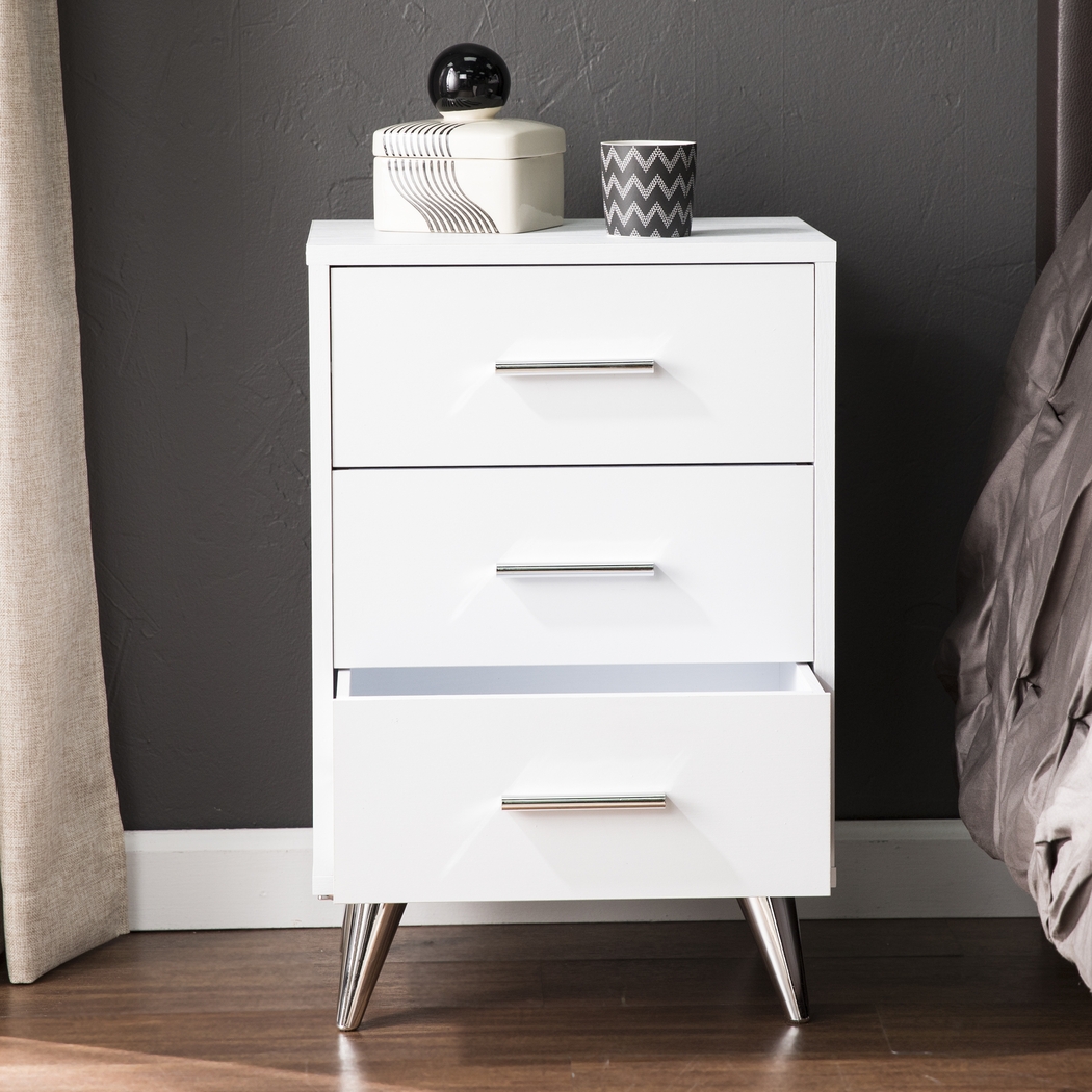 Arnoldell White Nightstand - Thumbnail - Image 10