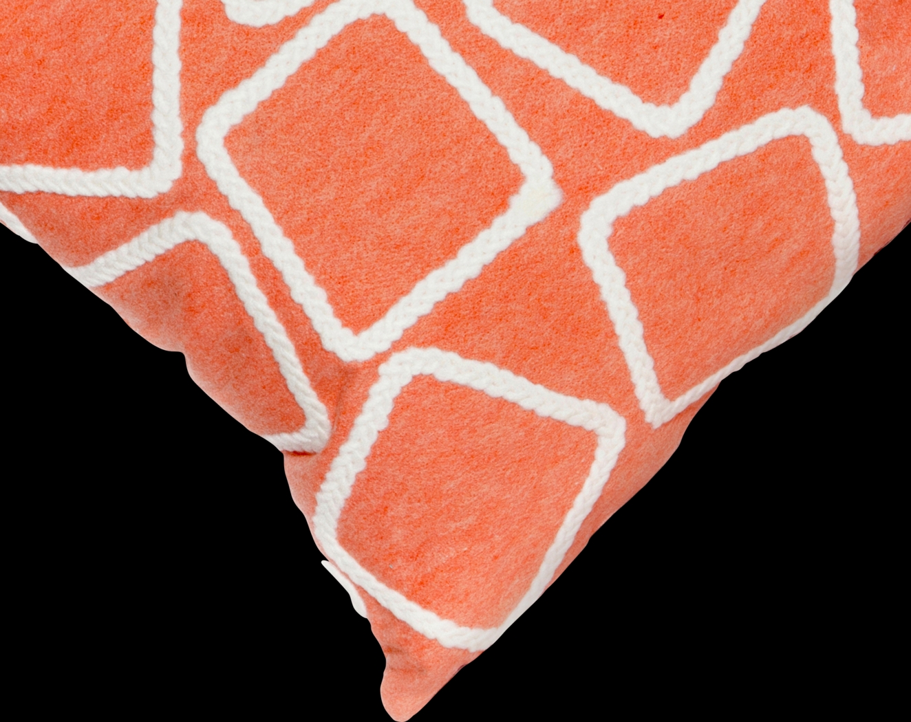 Arnway Orange Indoor/Outdoor Accent Pillow, Set of Two - Thumbnail - Image 3