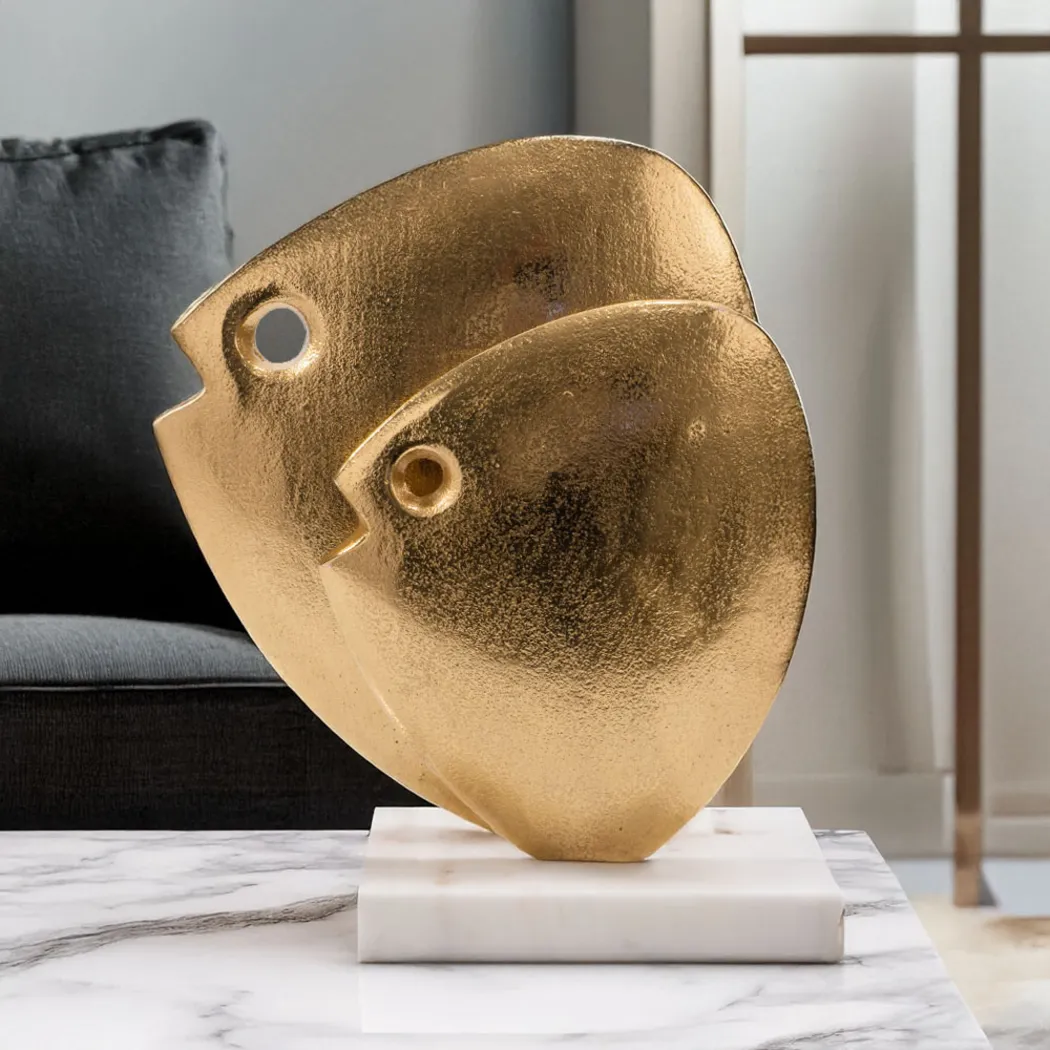 Arogo Gold Sculpture - Thumbnail - Image 2