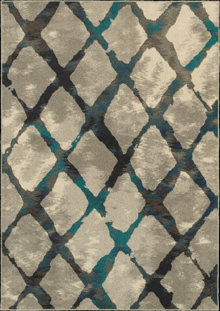 Arora Gray 5'3 x 7'6 Rug - Thumbnail - Image 1