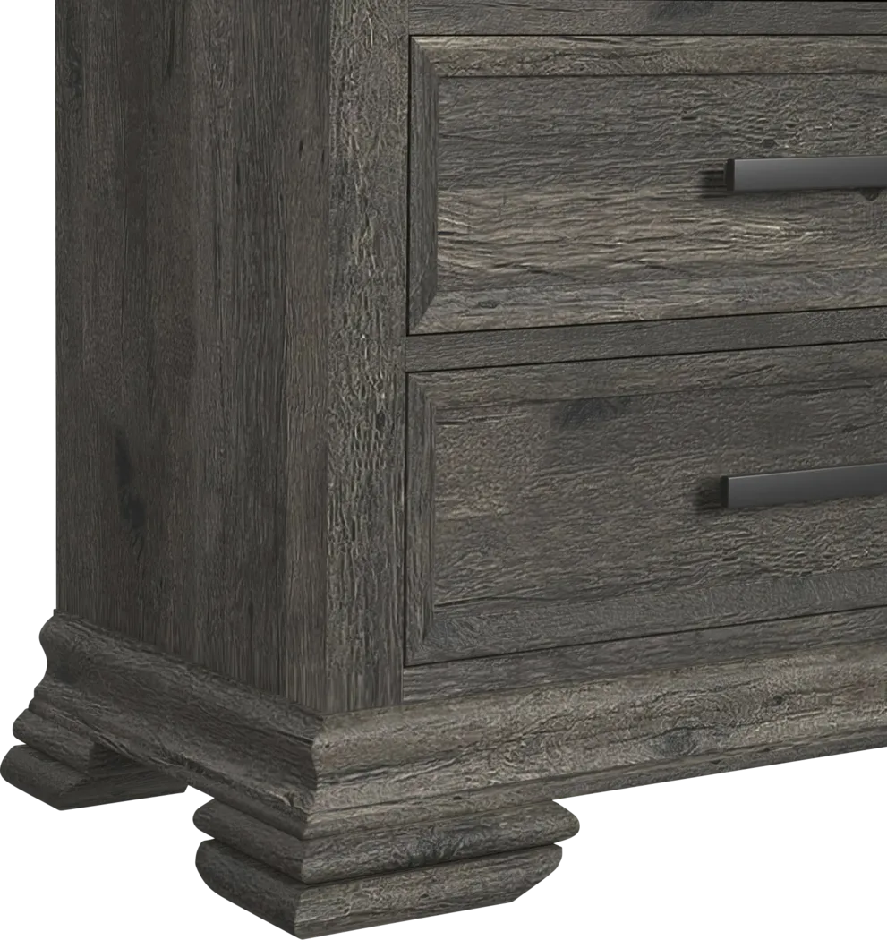 Aroyan Gray Nightstand - Thumbnail - Image 6