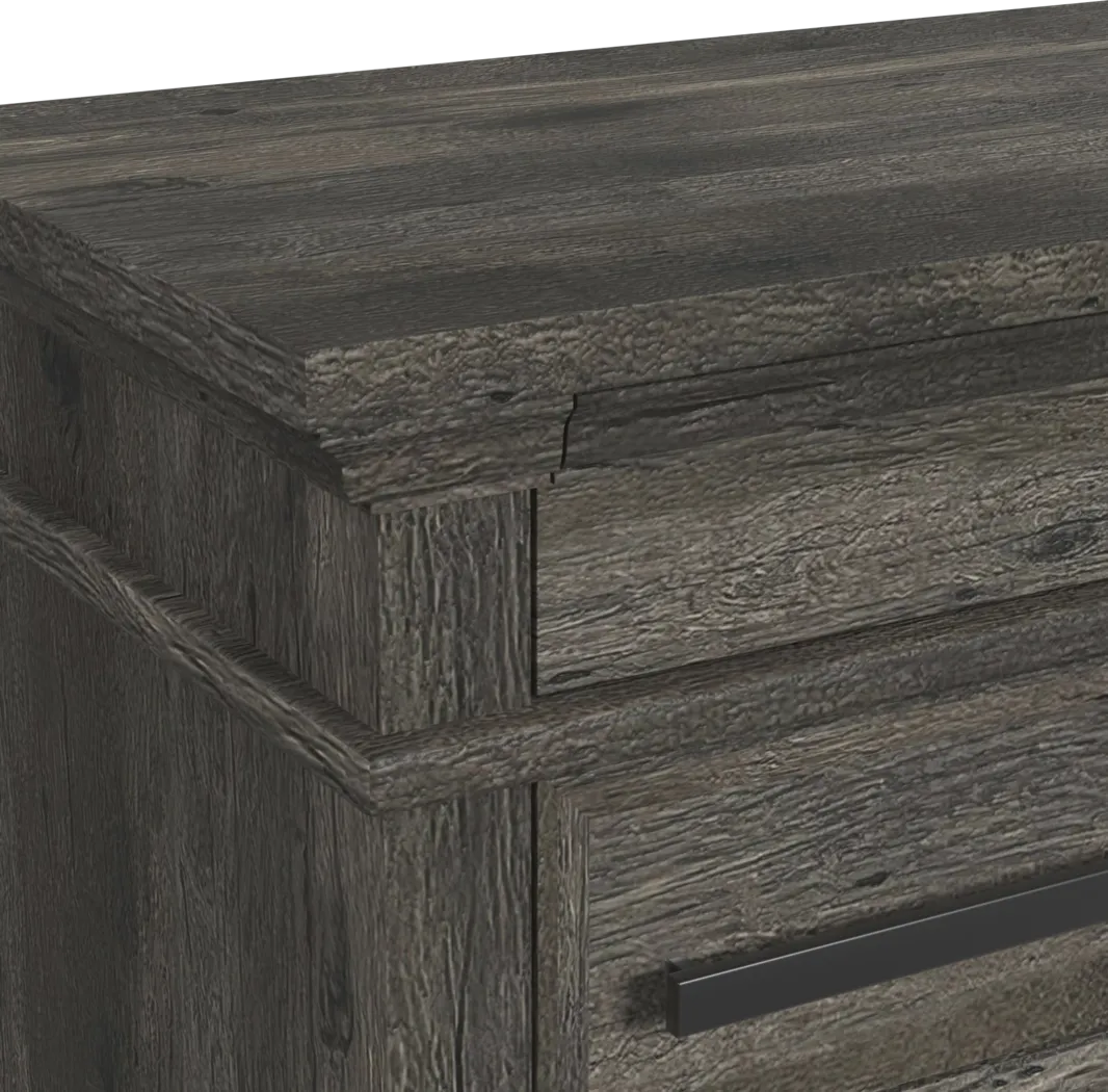 Aroyan Gray Nightstand - Thumbnail - Image 9