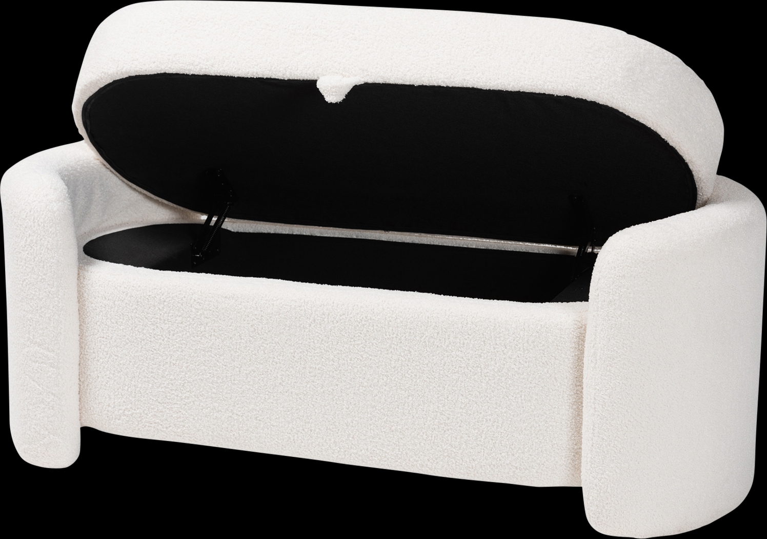 Arpieka Ivory Storage Bench - Thumbnail - Image 4