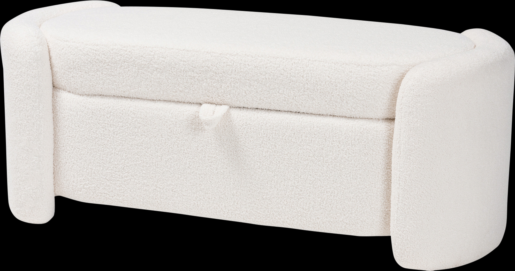Arpieka Ivory Storage Bench - Thumbnail - Image 1