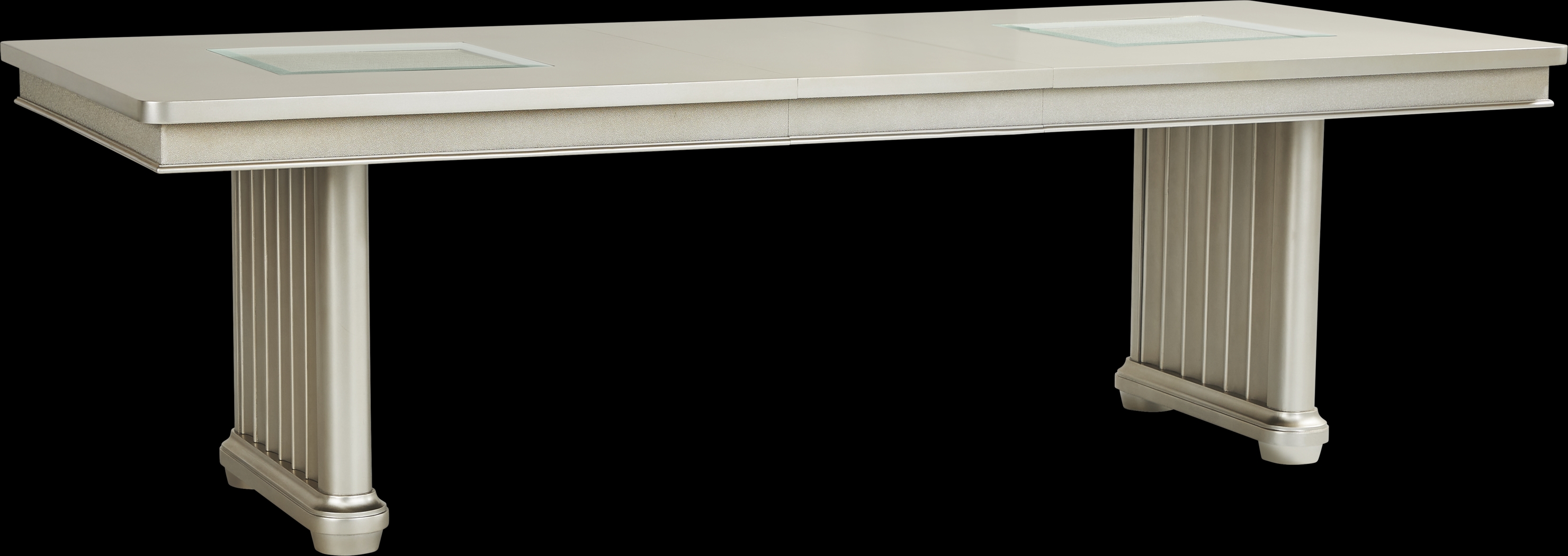 Arraiano Silver Trestle Dining Table - Thumbnail - Image 3