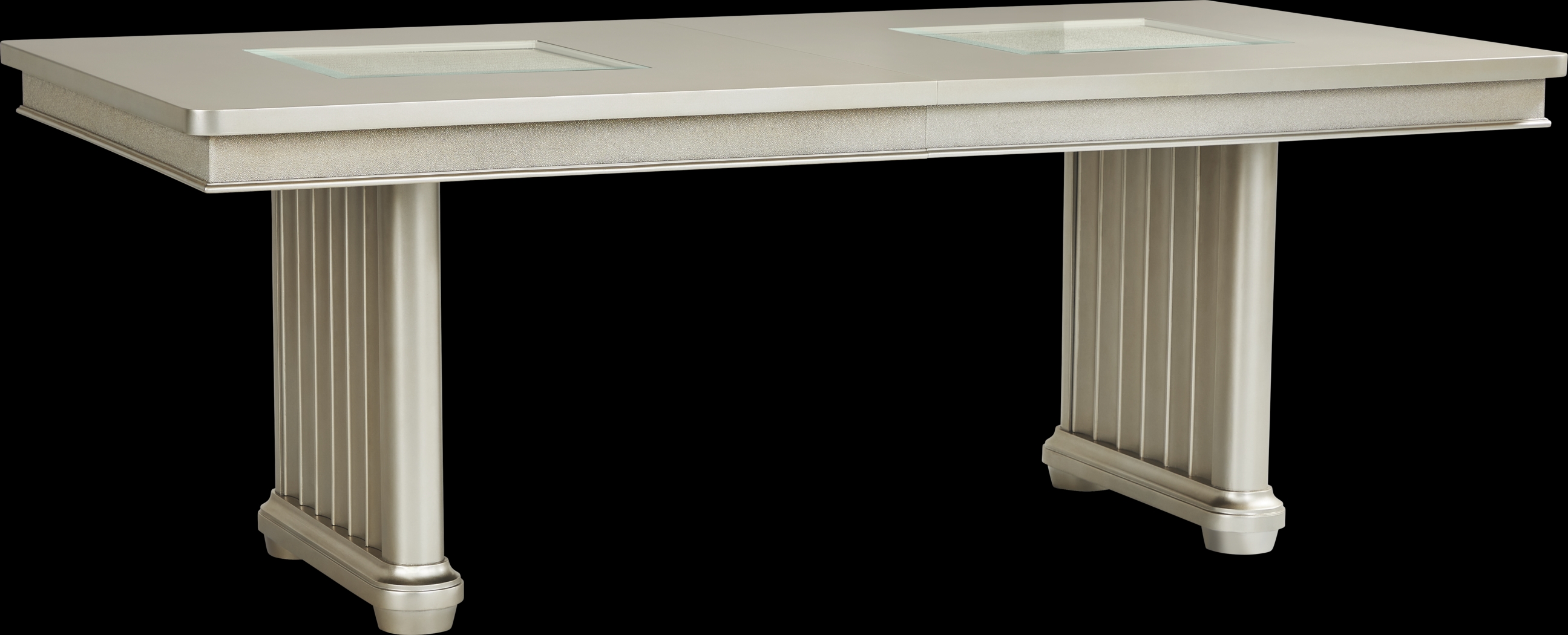 Arraiano Silver Trestle Dining Table - Thumbnail - Image 1
