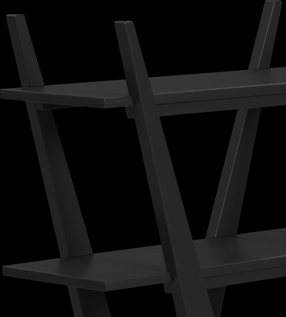 Arronda Black Bookcase - Thumbnail - Image 3