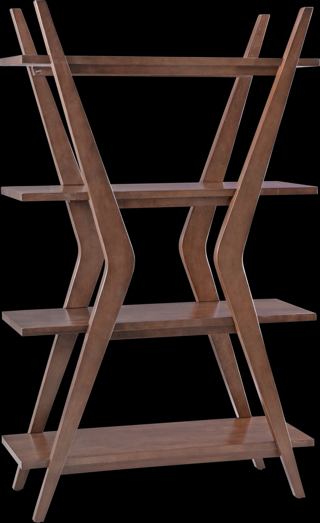 Arronda Brown Bookcase - Thumbnail - Image 1