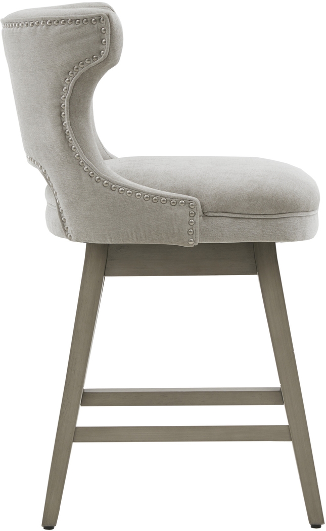 Arrowana Gray Counter Height Stool - Thumbnail - Image 2