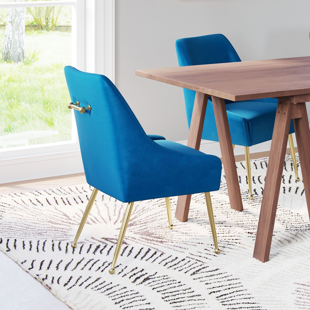 Arroya Blue Side Chair - Thumbnail - Image 2