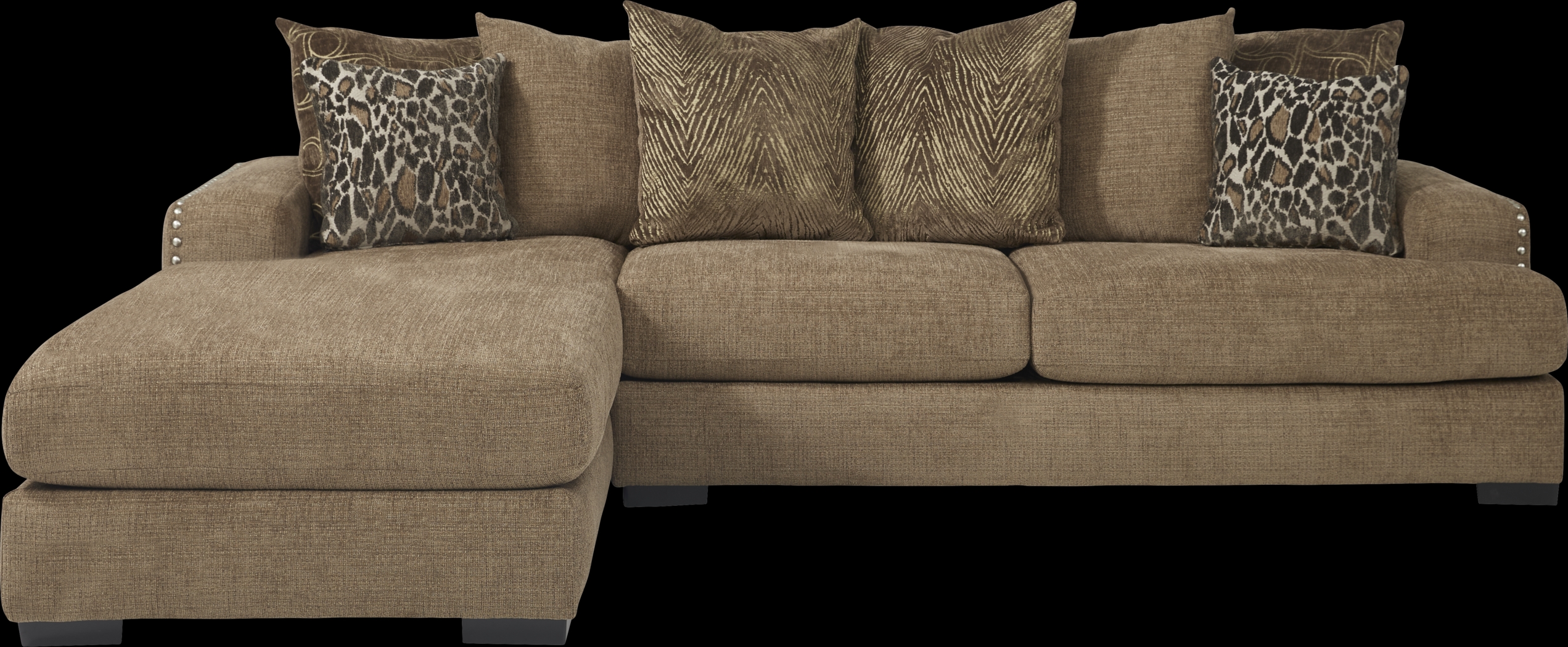 Arroyo Brown 2 Pc Sectional - Thumbnail - Image 1