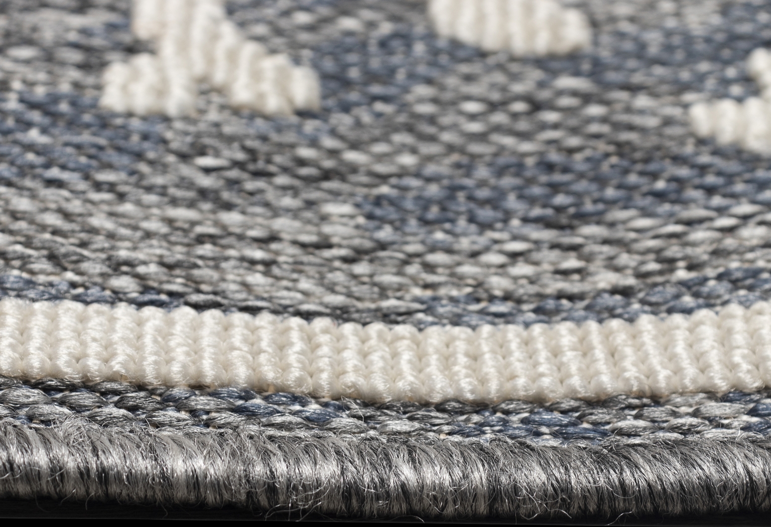 Arshall Blue 7'10 x 9'10 Indoor/Outdoor Rug - Thumbnail - Image 8