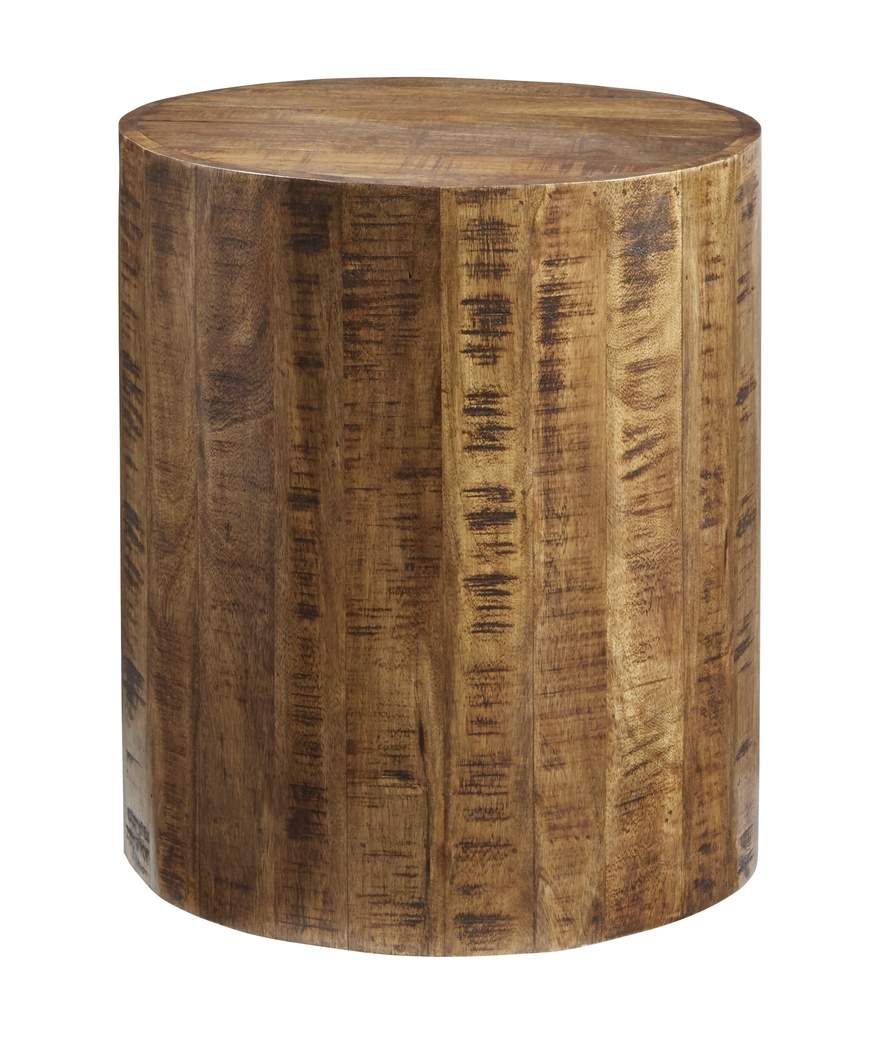 Arstela Brown Accent Stool - Thumbnail - Image 2