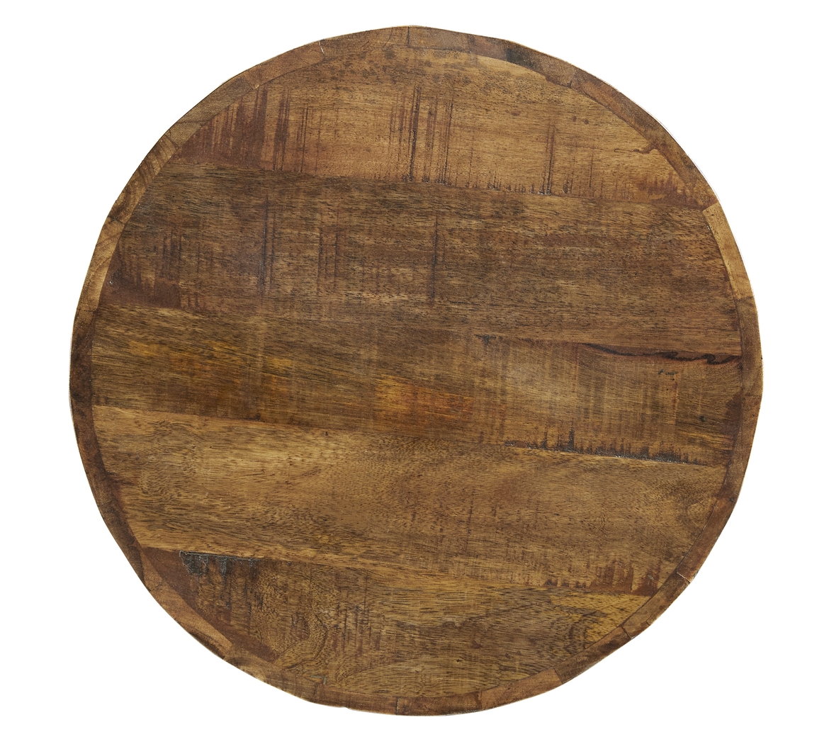 Arstela Brown Accent Stool - Thumbnail - Image 4