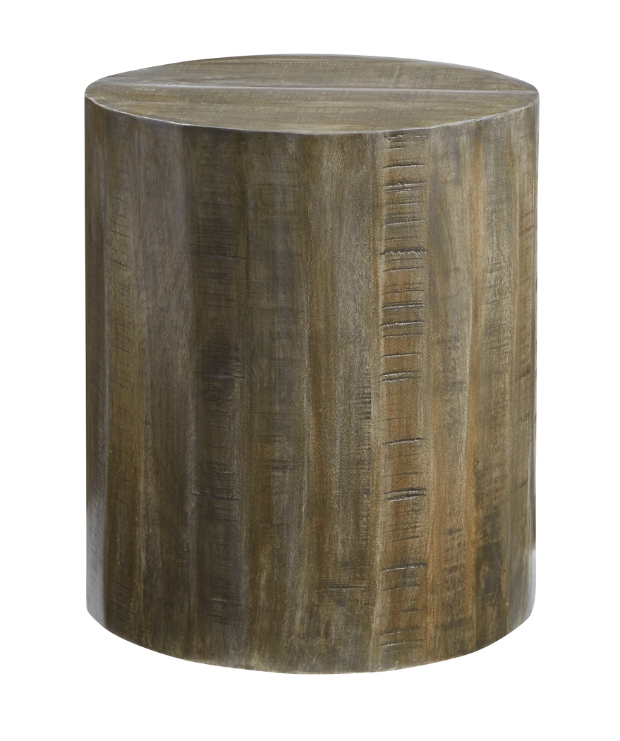 Arstela Gray Accent Stool - Thumbnail - Image 2