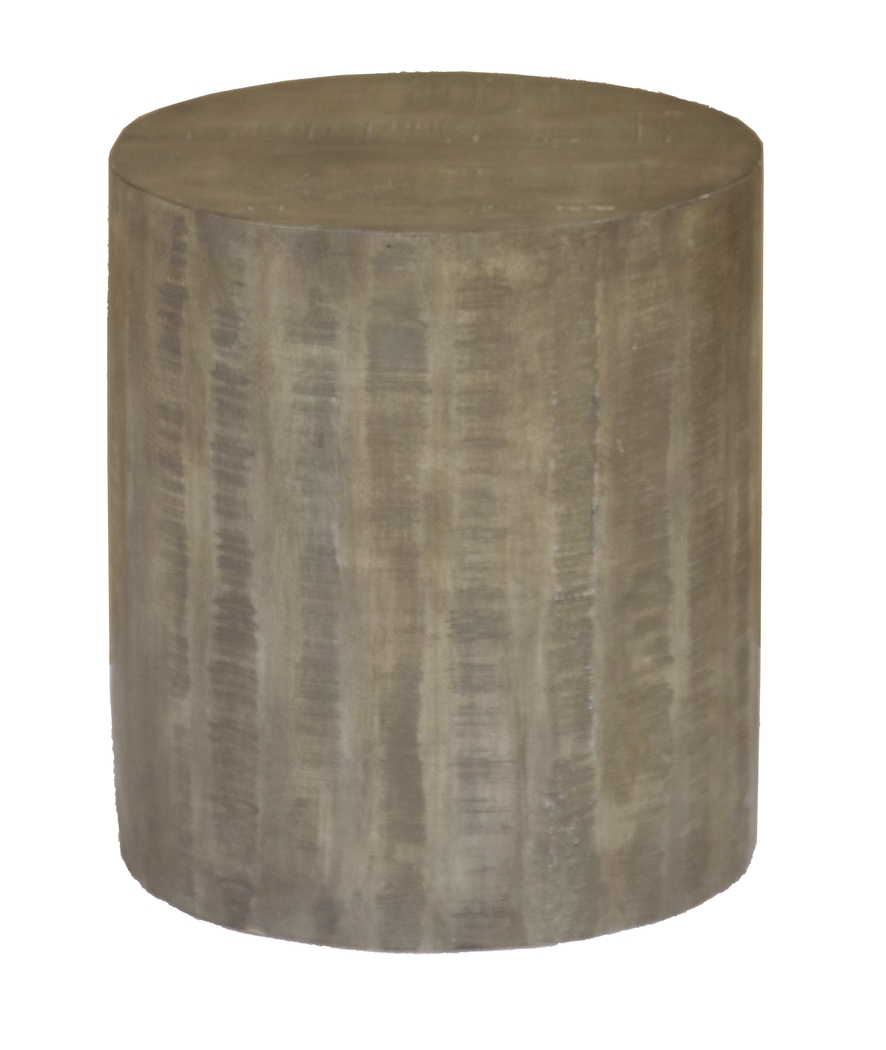 Arstela Gray Accent Stool - Thumbnail - Image 3