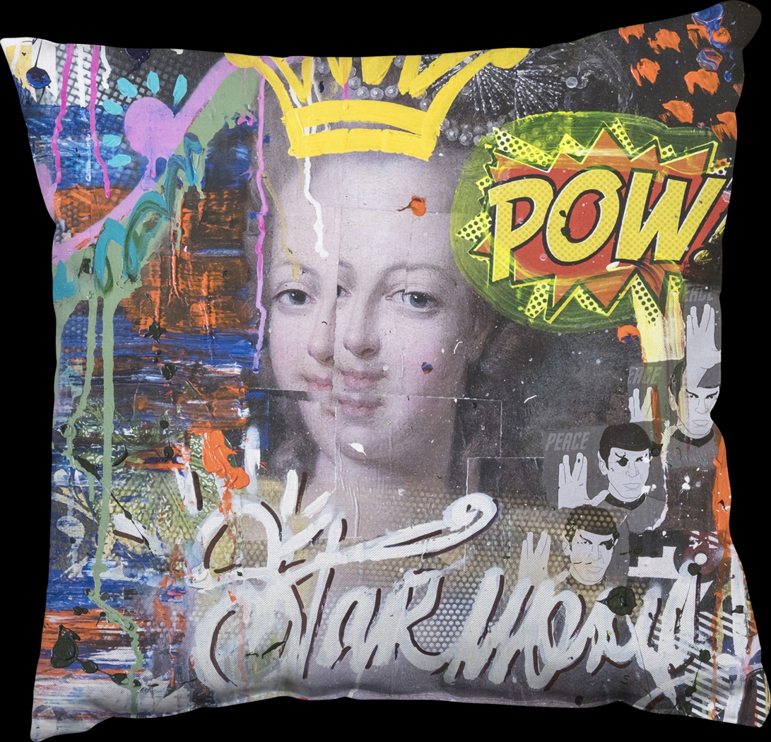 Art Queen Multi Accent Pillow - Thumbnail - Image 1