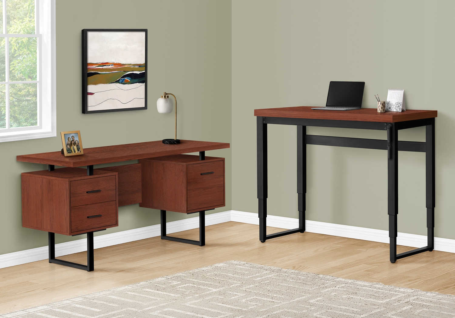Artaban Cherry Desk - Thumbnail - Image 3