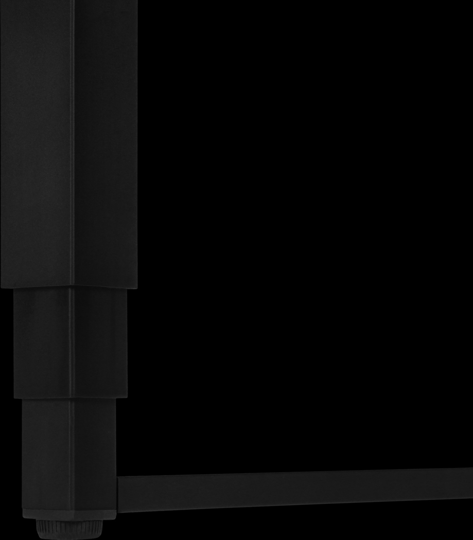 Artaban Walnut Height Adjustable Desk - Thumbnail - Image 8