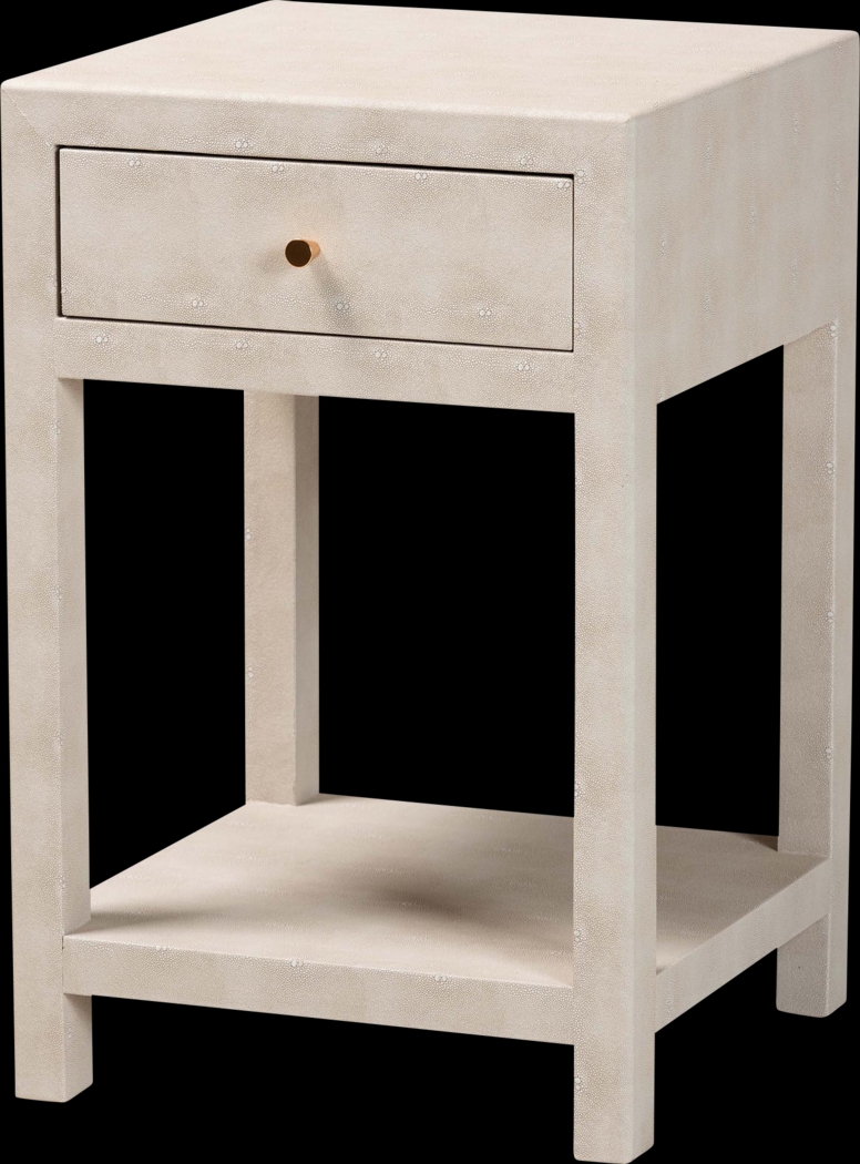 Artemisiay Beige End Table - Thumbnail - Image 1