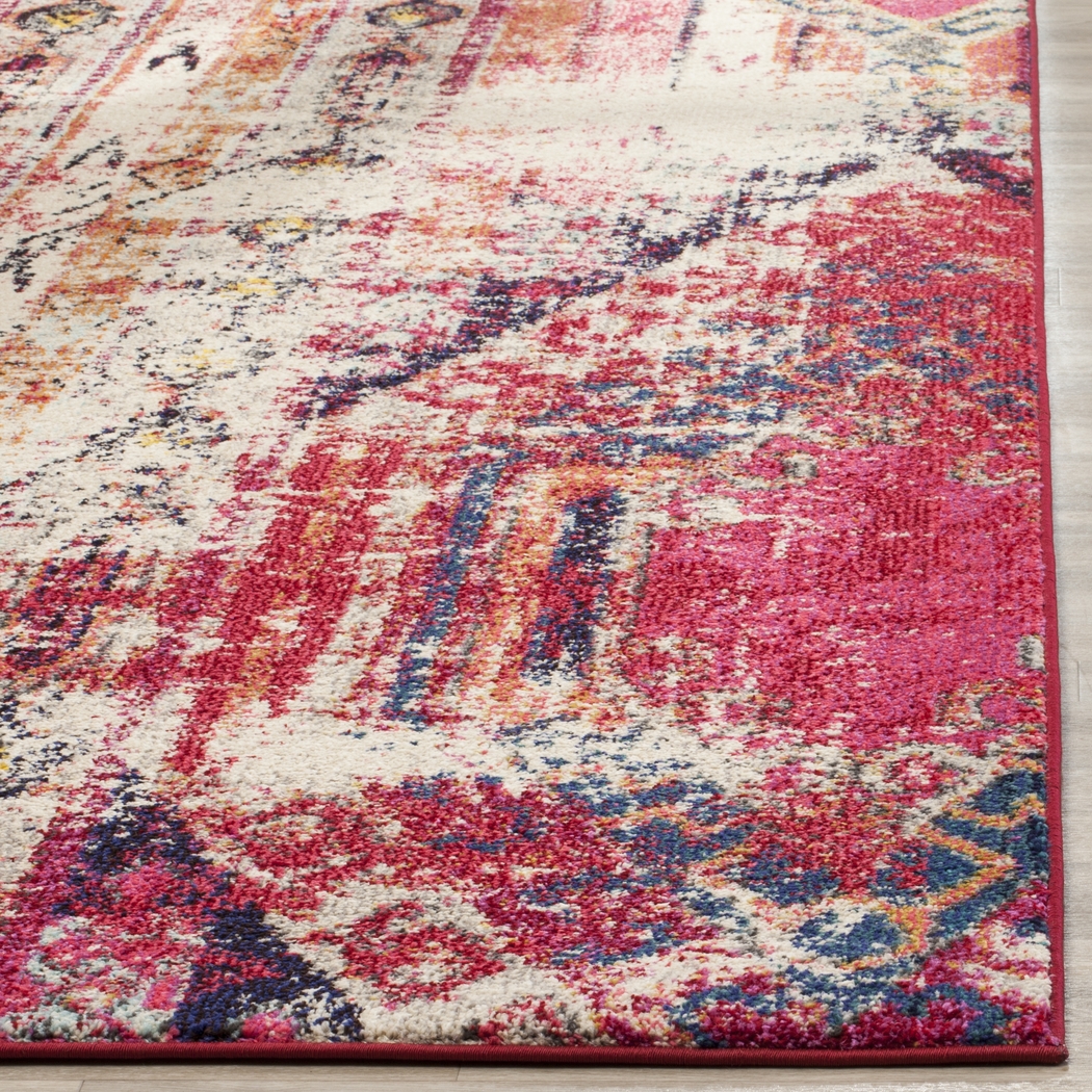 Artesia Pink 5'1 x 7'7 Rug - Thumbnail - Image 2