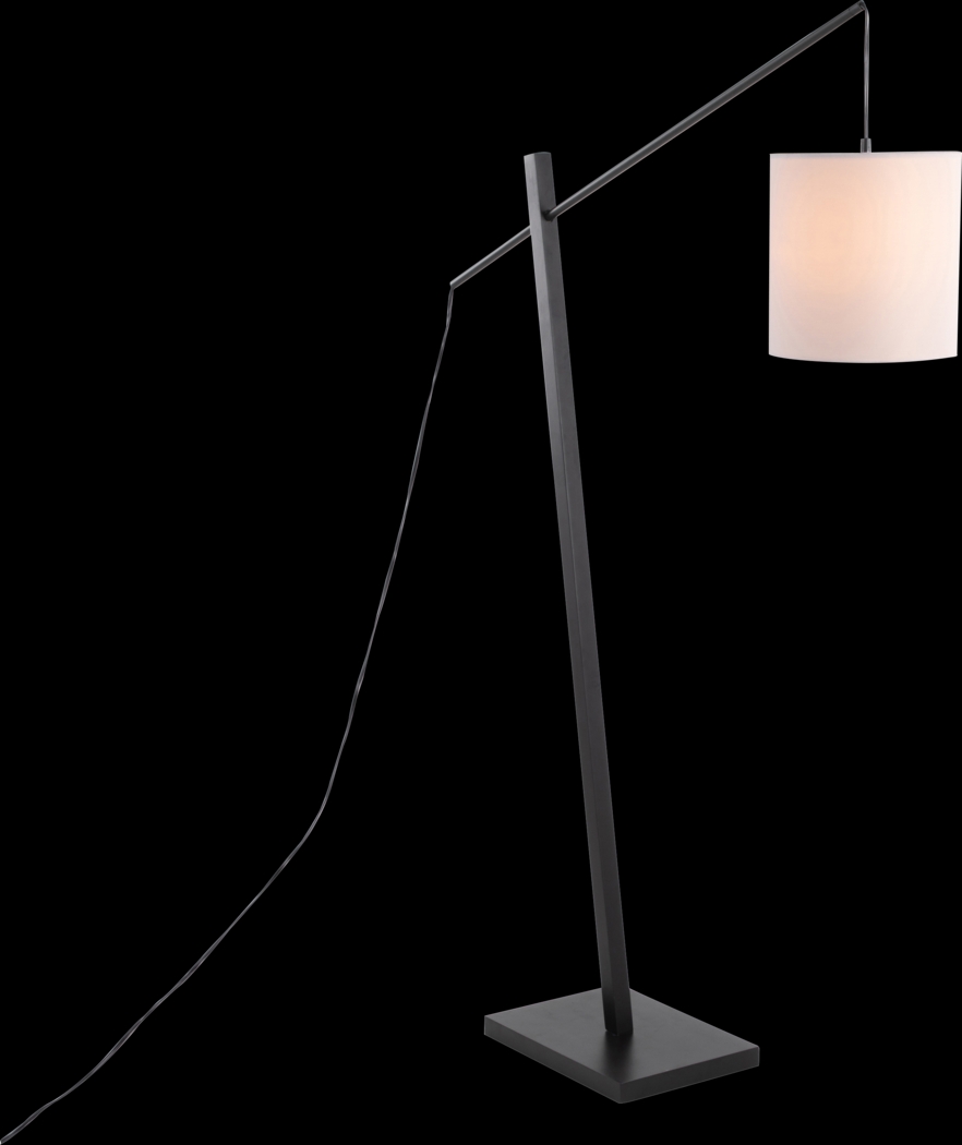 Arthae I White Floor Lamp - Thumbnail - Image 2