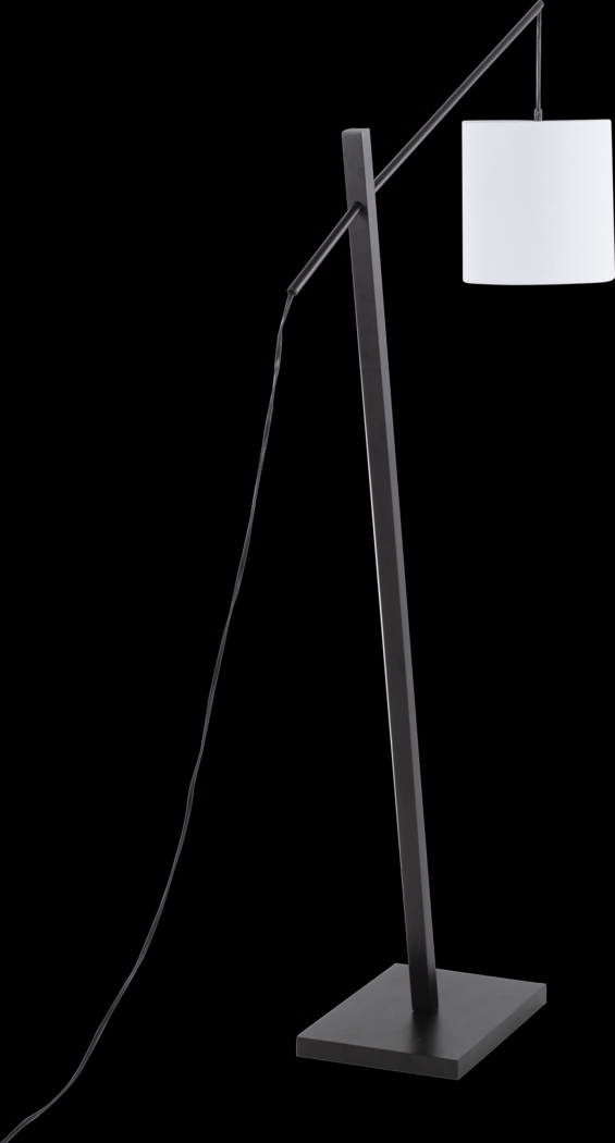 Arthae I White Floor Lamp - Thumbnail - Image 4