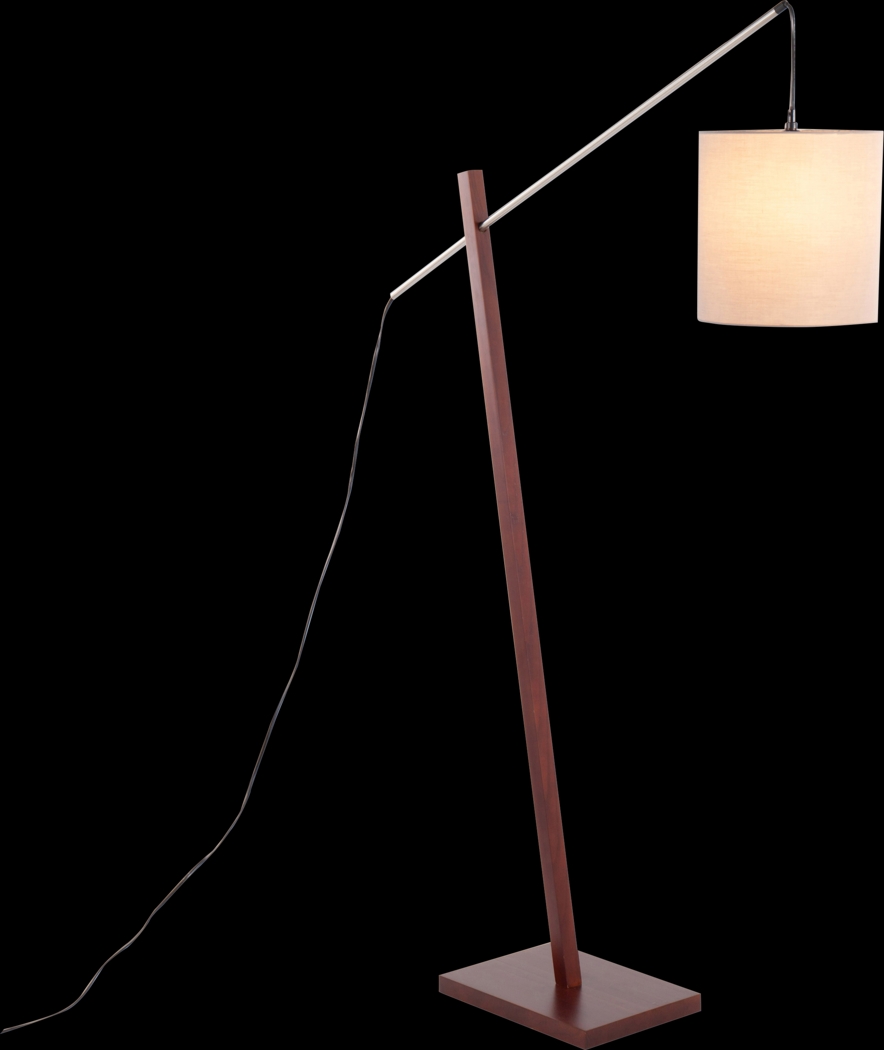 Arthae II Gray Floor Lamp - Thumbnail - Image 2