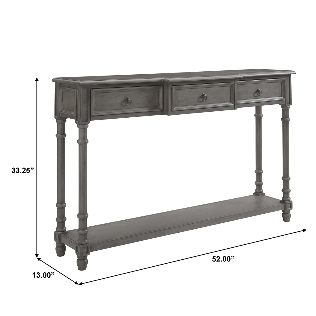 Arthington Gray Sofa Table - Thumbnail - Image 8