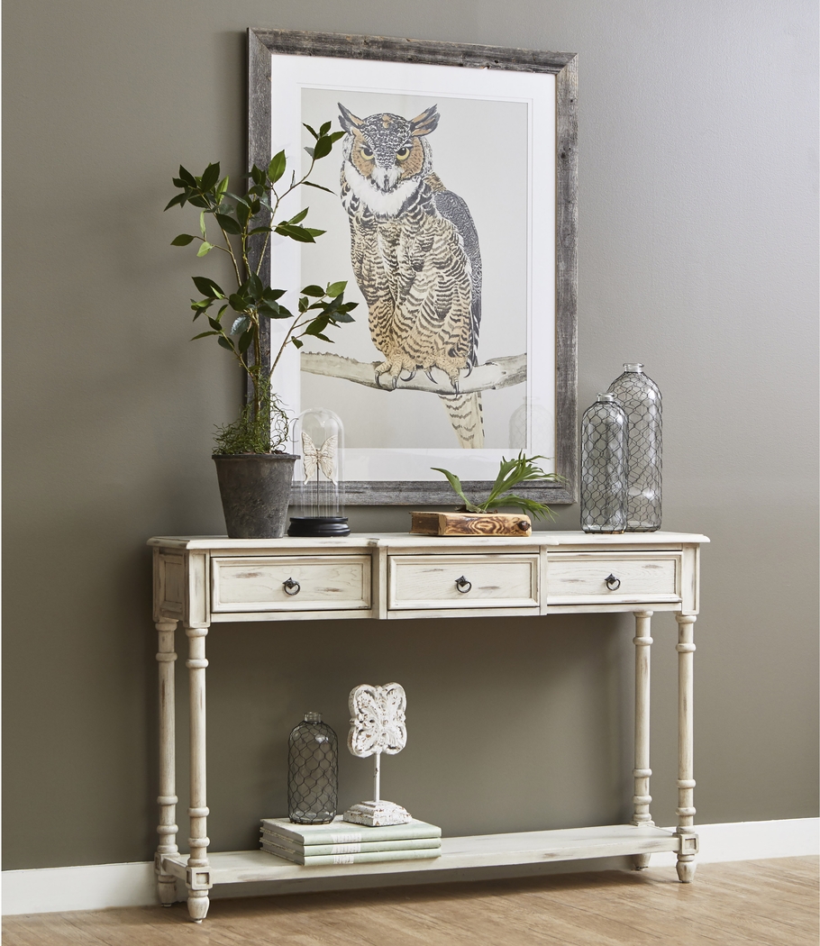 Arthington White Sofa Table - Thumbnail - Image 7