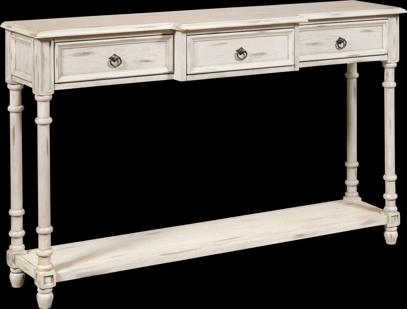Arthington White Sofa Table - Thumbnail - Image 1
