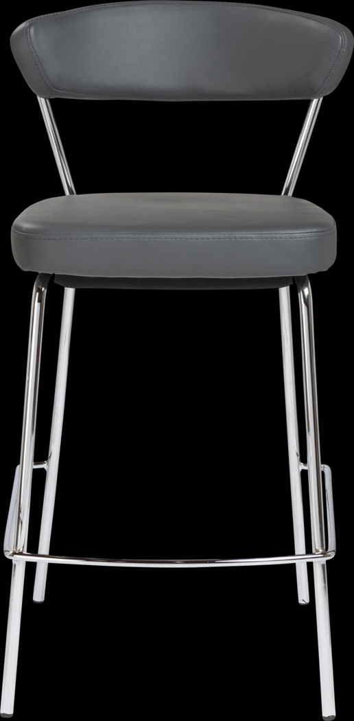 Artigale Gray Counter Stool, Set of 2 - Thumbnail - Image 2