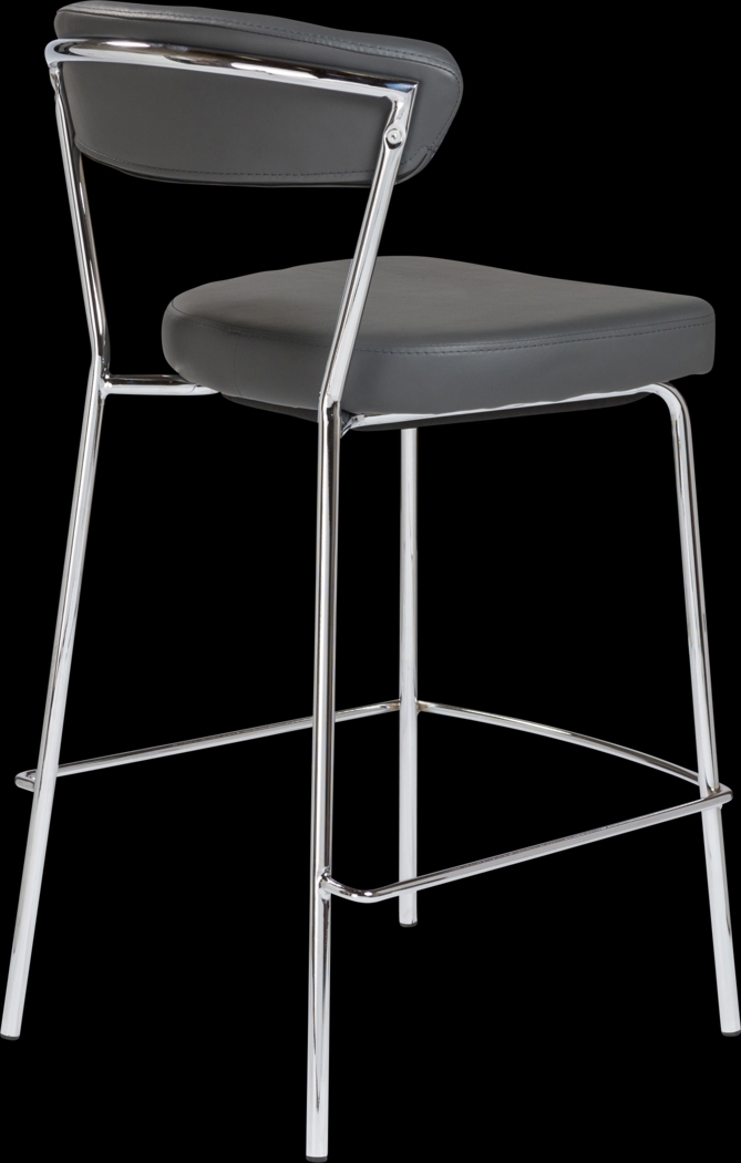 Artigale Gray Counter Stool, Set of 2 - Thumbnail - Image 5