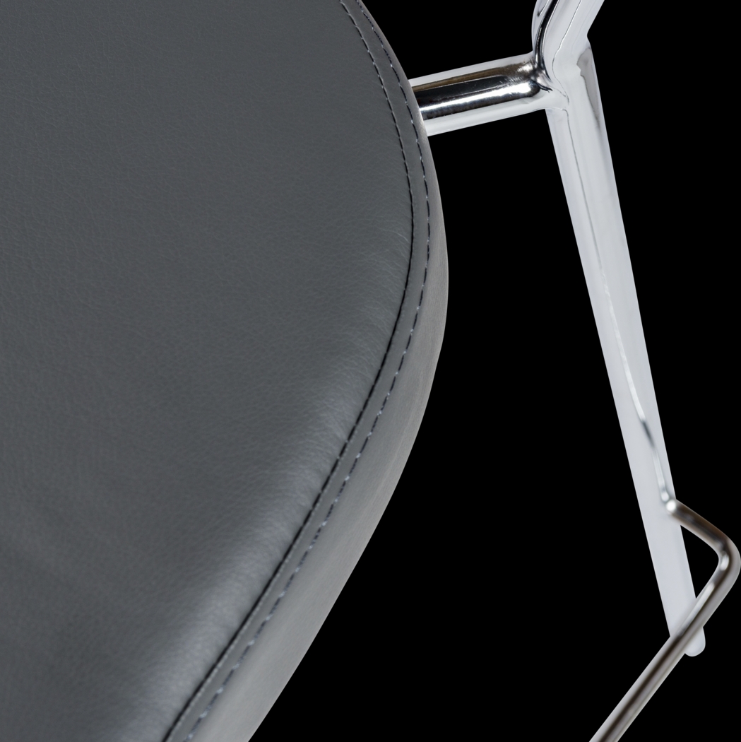 Artigale Gray Counter Stool, Set of 2 - Thumbnail - Image 7